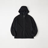 LAYERED ZIP UP HOODIE