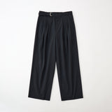 SOLOTEX 4 TUCK WIDE PANTS