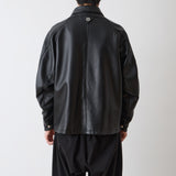 WM × Schott LEATHER COACH JACKET