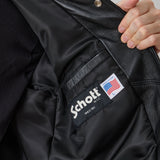 WM × Schott LEATHER COACH JACKET