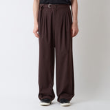 SOLOTEX 4 TUCK WIDE PANTS