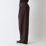SOLOTEX 4 TUCK WIDE PANTS