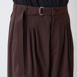 SOLOTEX 4 TUCK WIDE PANTS