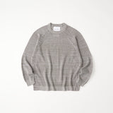RAGLAN KNIT PULLOVER