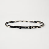 WM STUDS SUEDE BELT