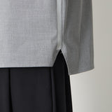 STRETCH BOX SILHOUETTE SHIRT