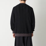 HERRINGBONE KNIT PULLOVER